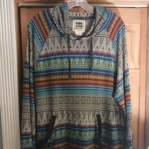 Giant ....XL...Muliticolor very light sweatshirt